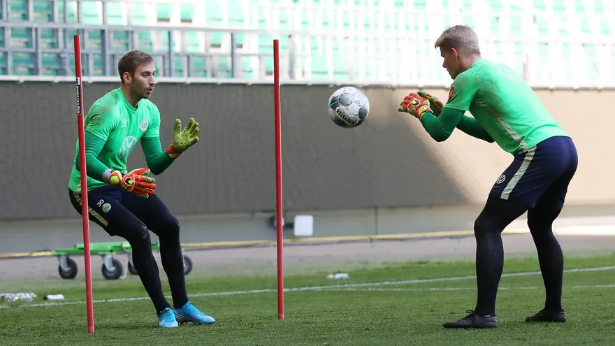 Estrellas de la Bundesliga contentas de volver a entrenar