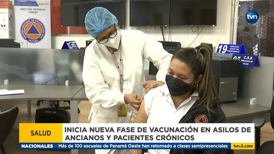 Nueva fase de vacunación en asilos en Chiriquí