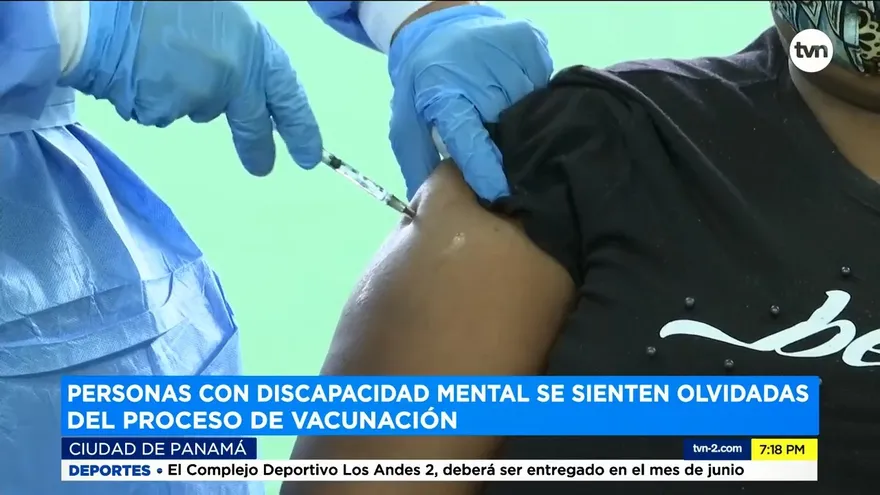 Personas con discapacidad mental se siente olvidadas en vacunación