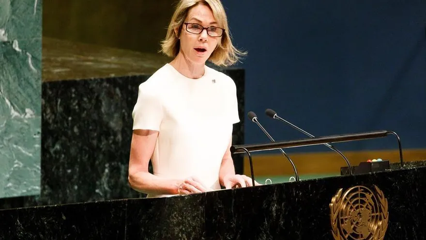 La embajadora estadounidense ante Naciones Unidas, Kelly Craft. EFE