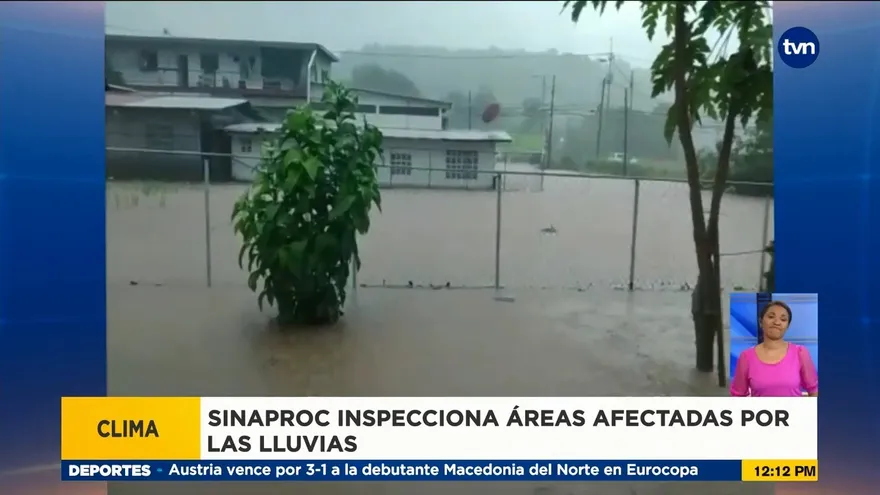 52 familias afectadas por las lluvias en La Chorrera