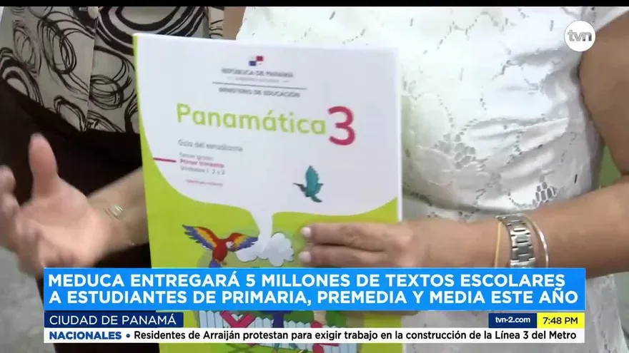 Meduca se prepara para entregar textos escolares