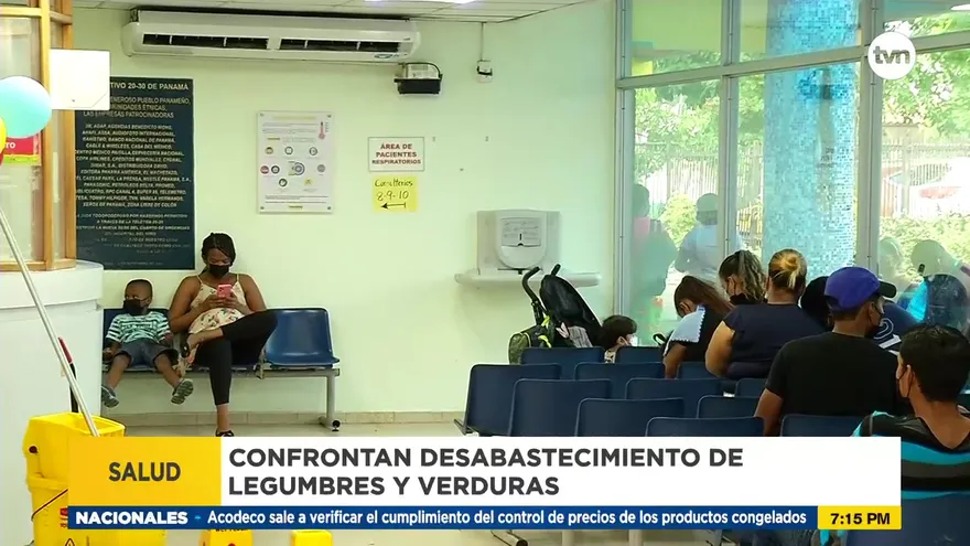 Desabastecimiento de legumbres alcanzó al Hospital del Niño