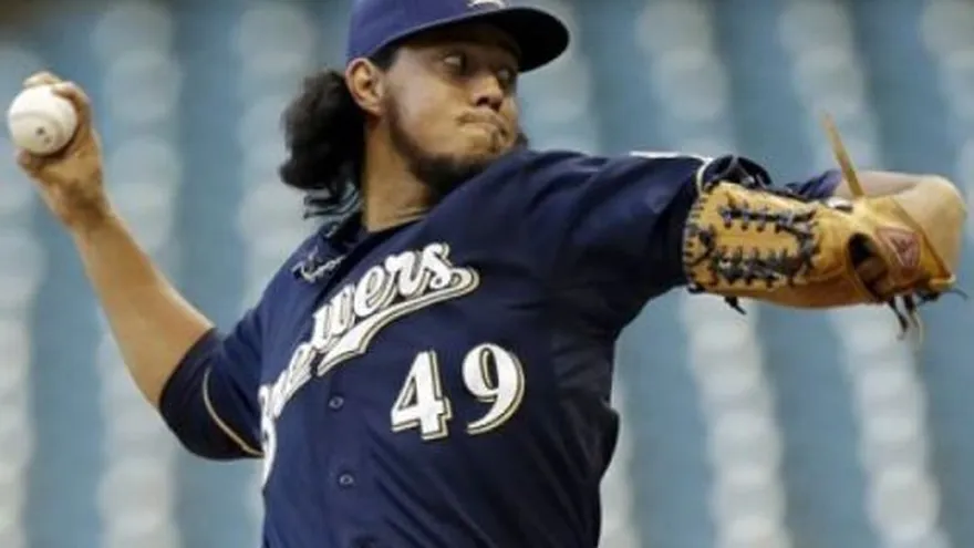 Gallardo estuvo hermético ante los Cerveceros