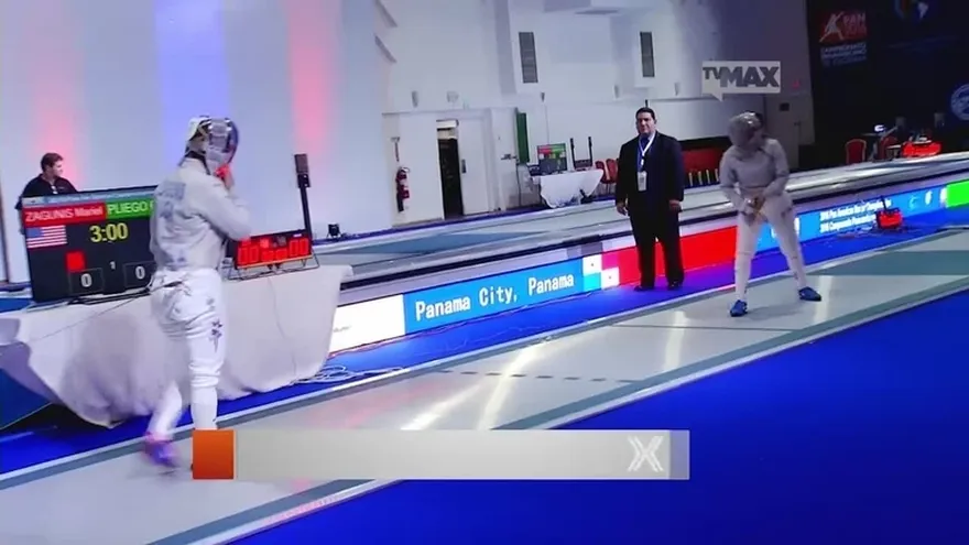 Inauguró Campeonato Panamericano de Esgrima en Panamá