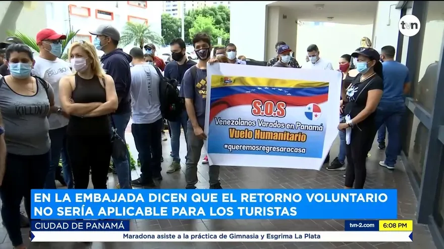 Venezolanos piden ayuda para regresar a su país tras quedar varados en Panamá