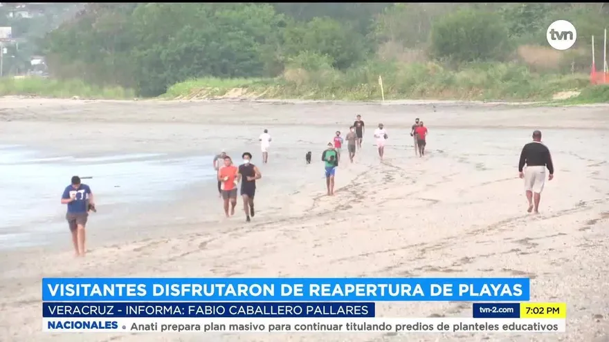 Aprovecharon reapertura de playas