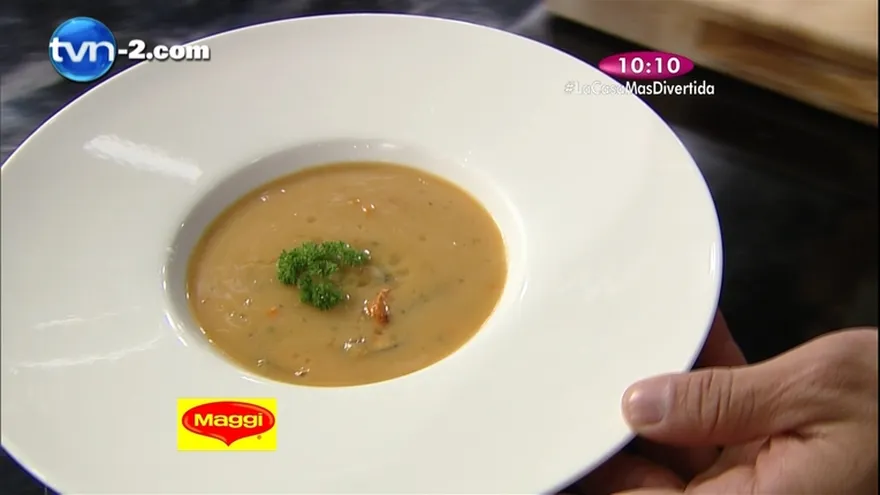 Receta - crema de mariscos Maggi