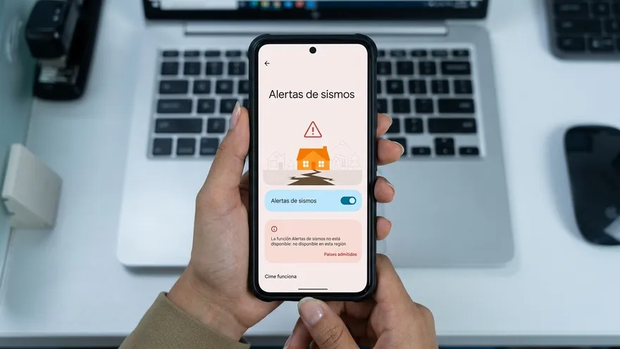 Alertas sísmica de Google