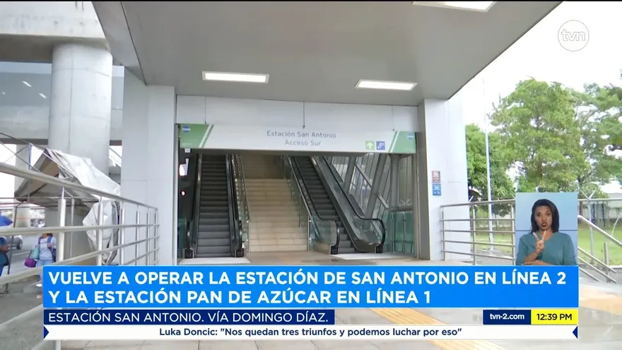 Reabren estaciones del Metro de Panamá