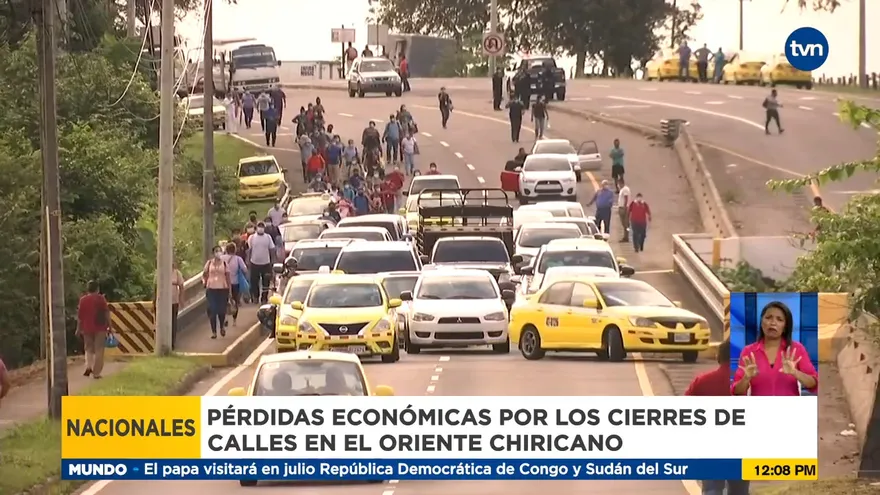 Pérdidas por cierres en Chiriquí