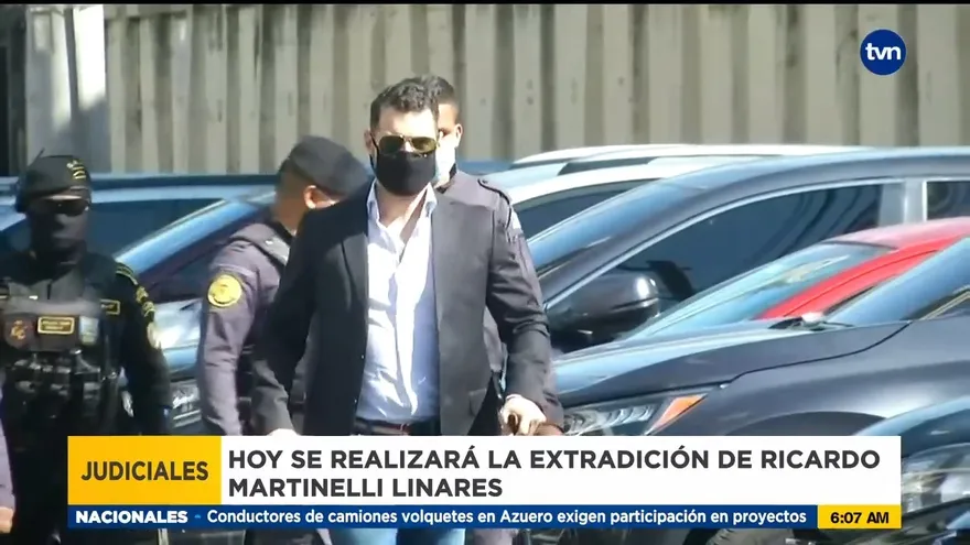 Guatemala prevé extraditar este viernes a Ricardo Alberto Martinelli Linares