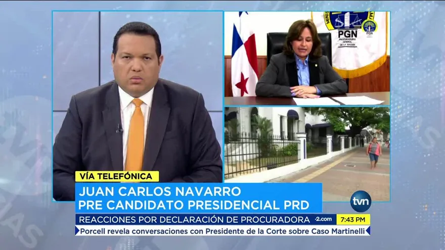 Navarro considera graves las declaraciones de procuradora Porcell