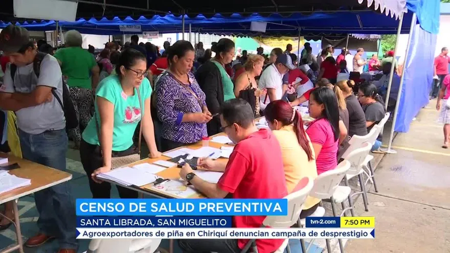 Censo de salud ha captado medio millón de personas