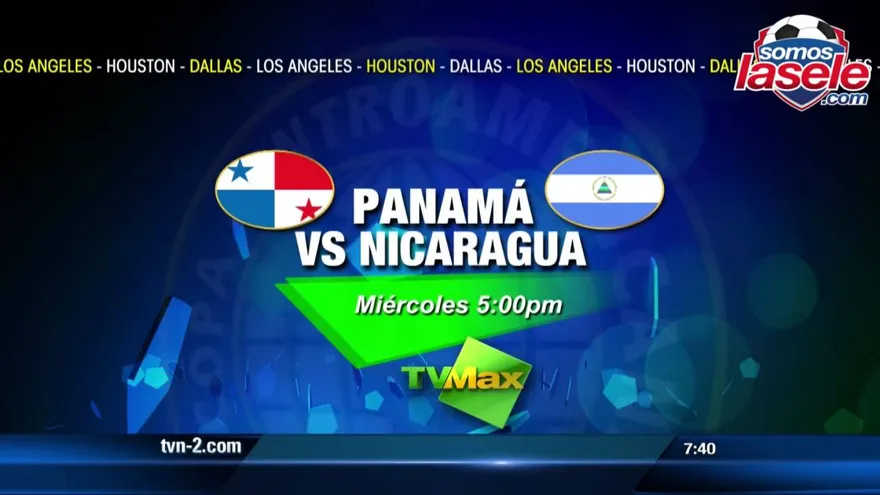 Esta es la alineación de Panamá contra Nicaragua