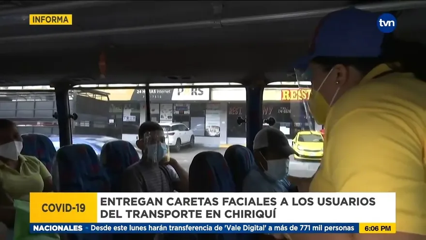 Movimiento 'Todo Chiriquí' realiza jornada de entrega de pantallas faciales