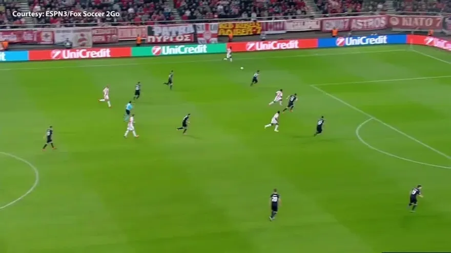 Olympiakos derrotó 2-1 al Dinamo Zagreb