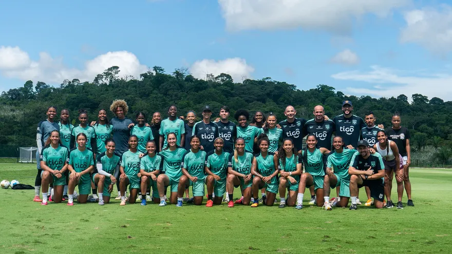 Integrantes de la Selección Femenina de Panamá