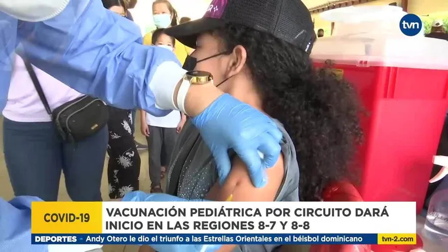 Inicia vacunación pediátrica por circuito