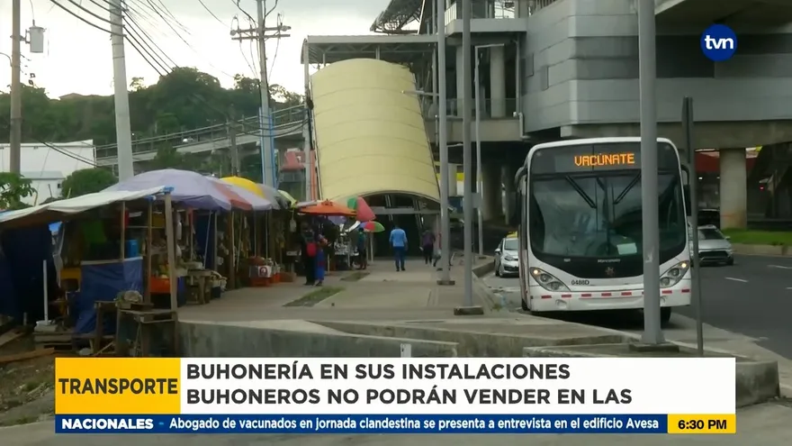 El Metro de Panamá reitera limitaciones a la buhonería