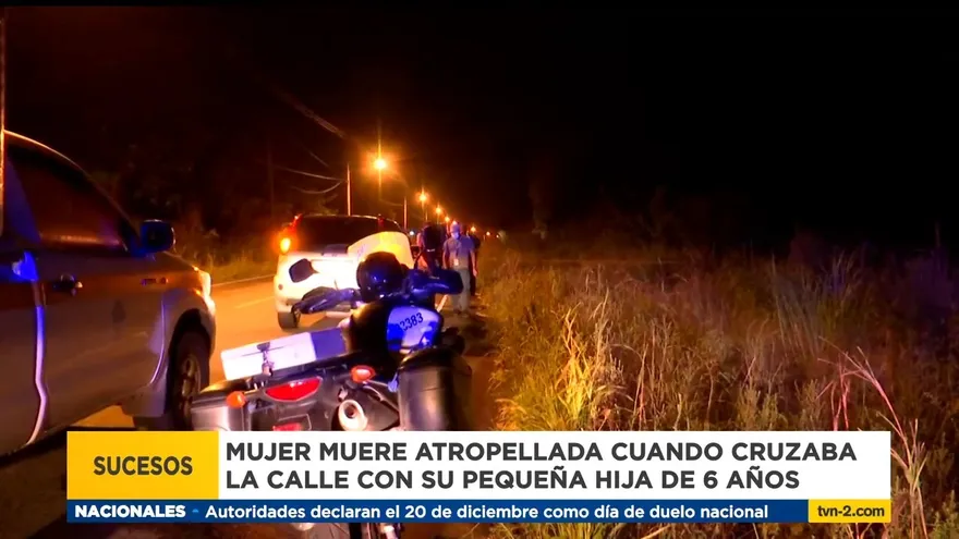 Mujer muere al ser atropellada en Chepo