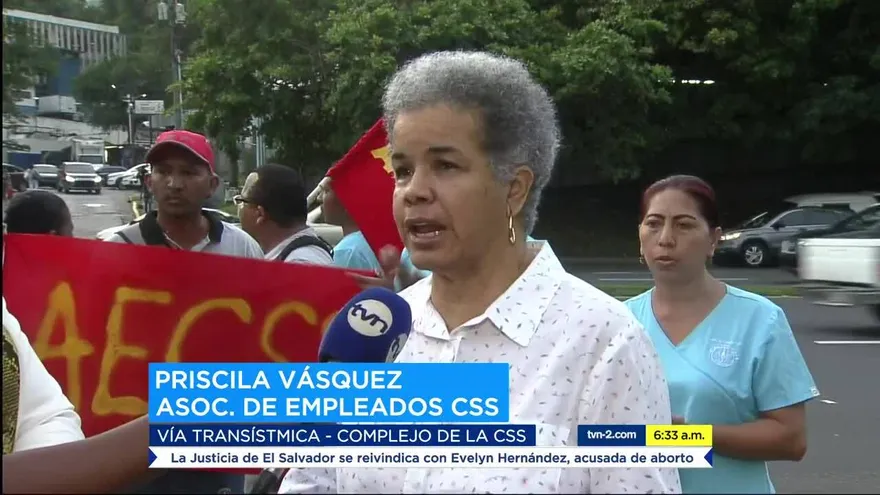 Funcionarios de la CSS protestan por instalación de incineradores