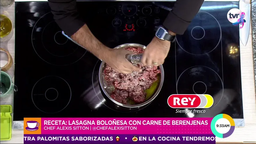 Deliciosa Lasagna Boloñesa con Carne de Berenjenas