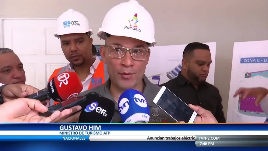 Inspeccionan trabajos en nuevo Centro de Convenciones de Amador