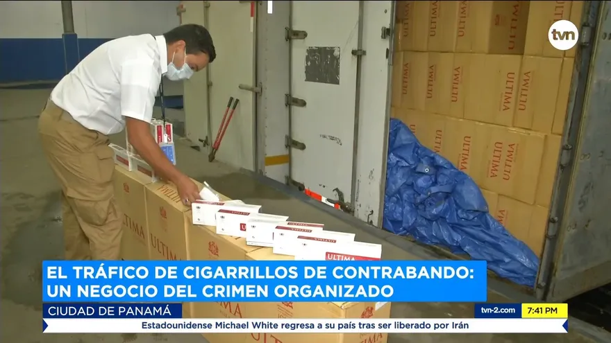 Contrabando de cigarrillos y crimen organizado