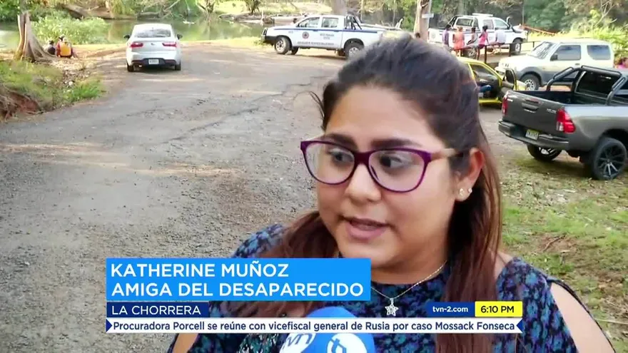 Joven desaparecido al ser arrastrado por las corrientes del caudaloso Chorro de La Chorrera