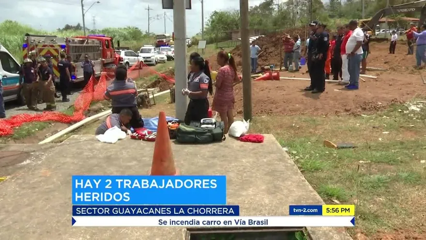 Pierden la vida dentro de una alcantarilla en La Chorrera