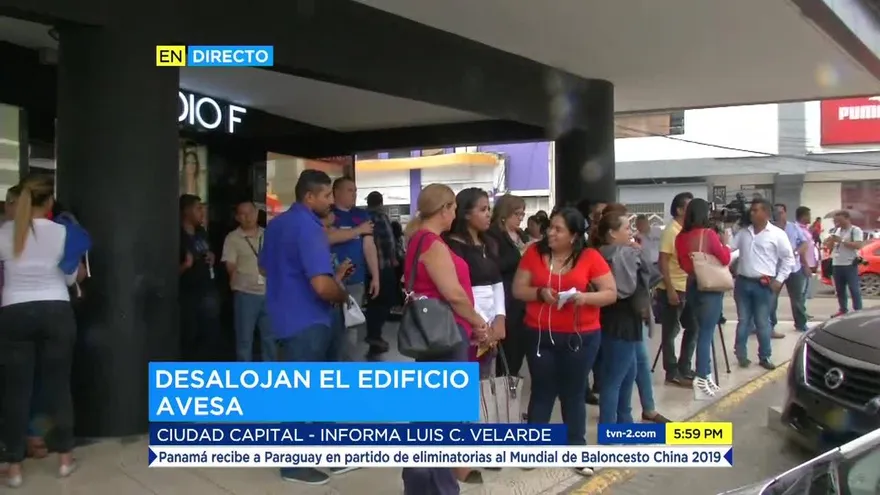 Desalojan edificio Avesa por supuesta bomba