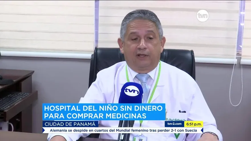 Hospital del Niño podría quedarse sin dinero para comprar medicamentos