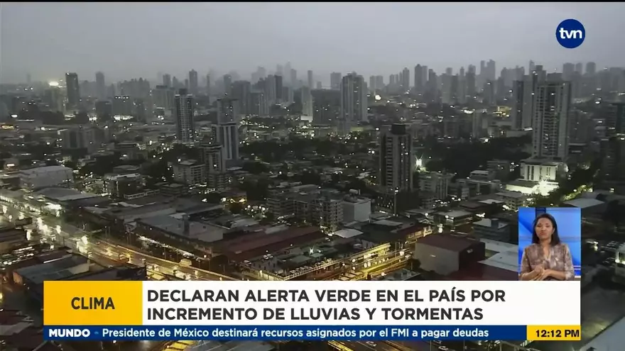 Alerta verde en varias provincias por lluvias significativas