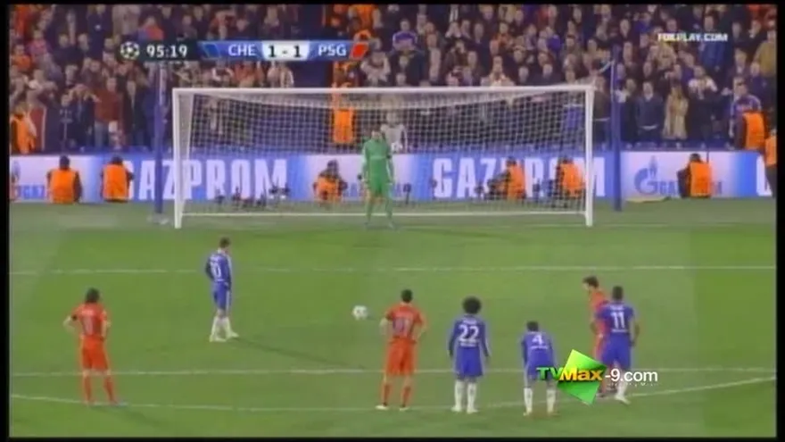 Gol de Hazard Min 96 - Chelsea 2-1 PSG