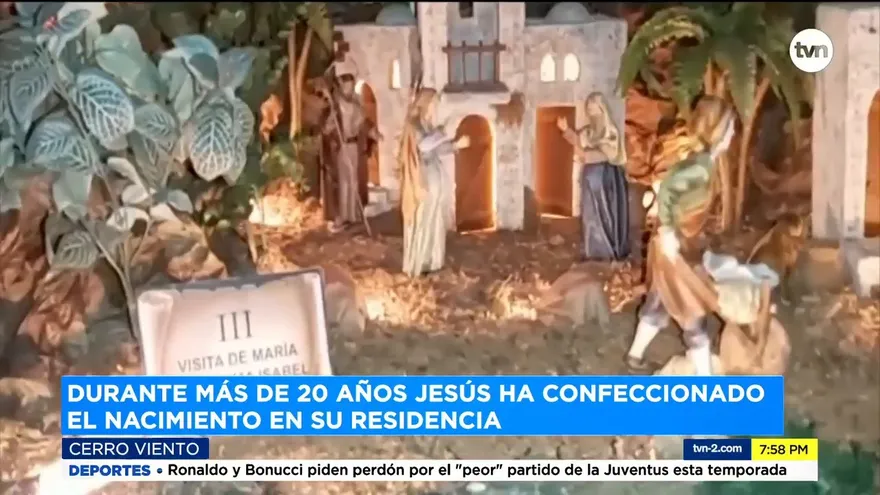 Pandemia redujo las visitas a los enormes nacimientos navideños