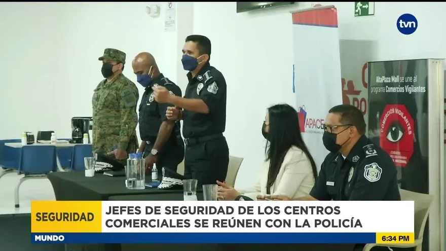 Representantes de centros comerciales piden estrategias a la Policía Nacional