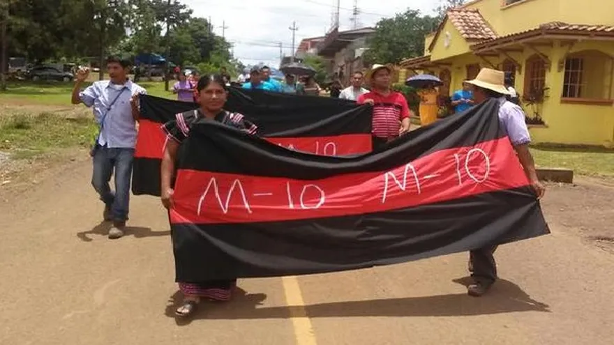 Movimiento 10 de abril, continúa en pie de guerra por Barro Blanco.