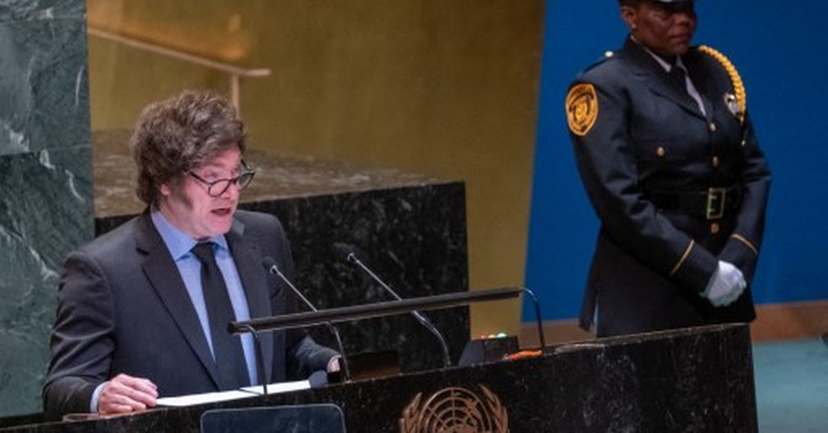 Argentino Milei denuncia la 'agenda ideológica' de la ONU en un filoso ...