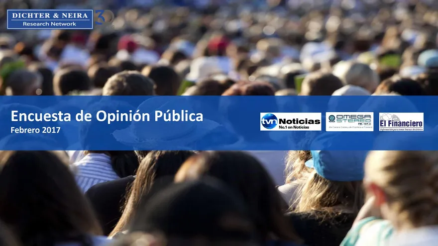 Resultados encuesta febrero Dichter Neira