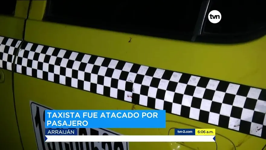 Hieren a taxista en Arraiján