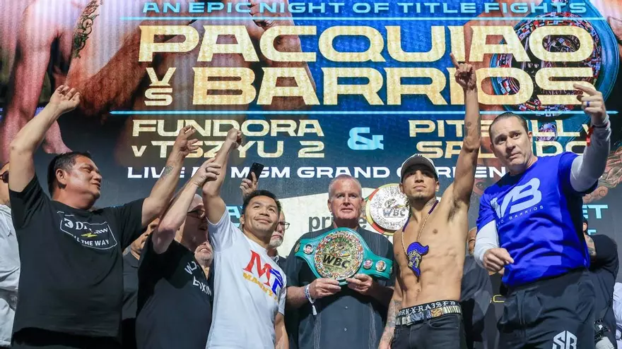 Pacquiao vs Barrios pelea de título mundial