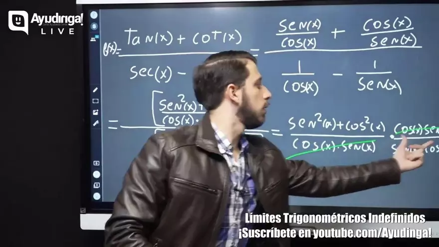 Ayudinga Matemáticas 12° - Límites Trigonométricos Indefinidos - Ejercicios Resueltos (Parte III) (1) 10 de julio de 2020