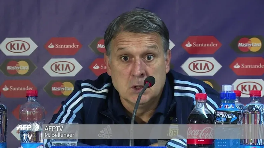 Argentina debió ganar, dice DT Martino