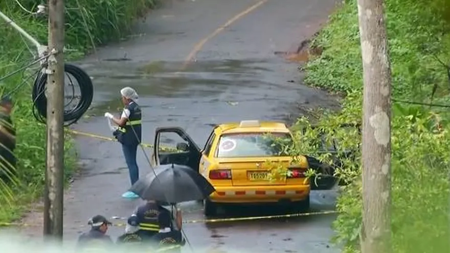 Realizan diligencia de inspección por homicidio de taxista en Arraiján.