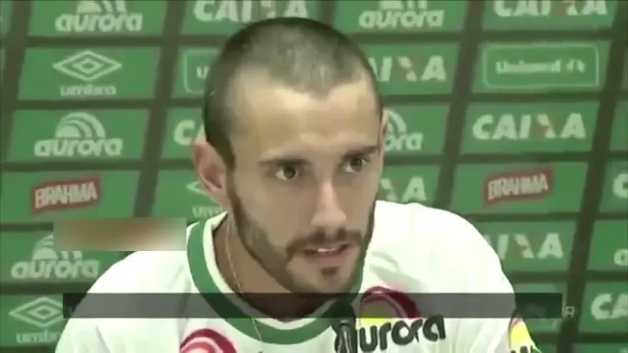 Jugador del Chapecoense hizo una emotiva promesa