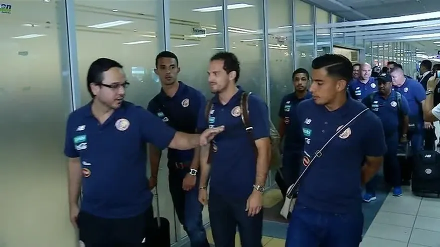 Selección de Costa Rica arriba a Panamá