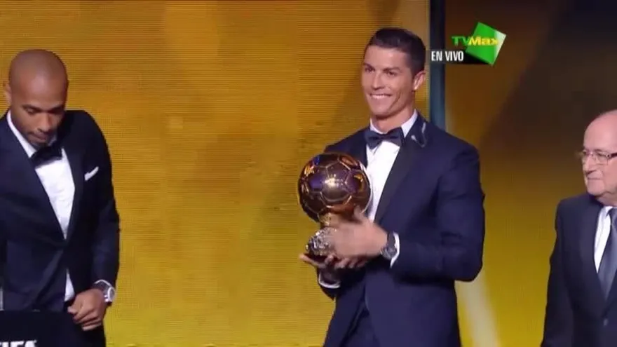 Cristiano Ronaldo es el balón de oro 2014