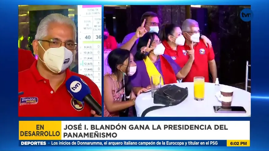 Blandon gana las elecciones del Partido Panameñista
