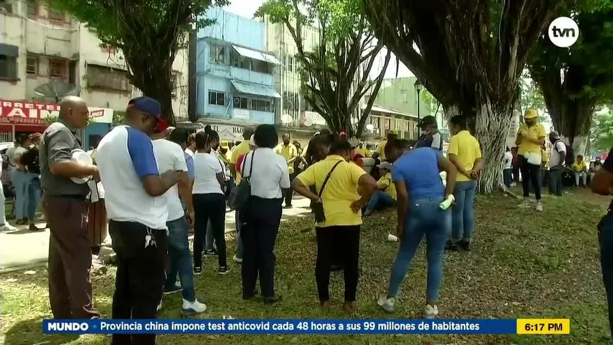 Siguen las jornadas de protestas en Colón
